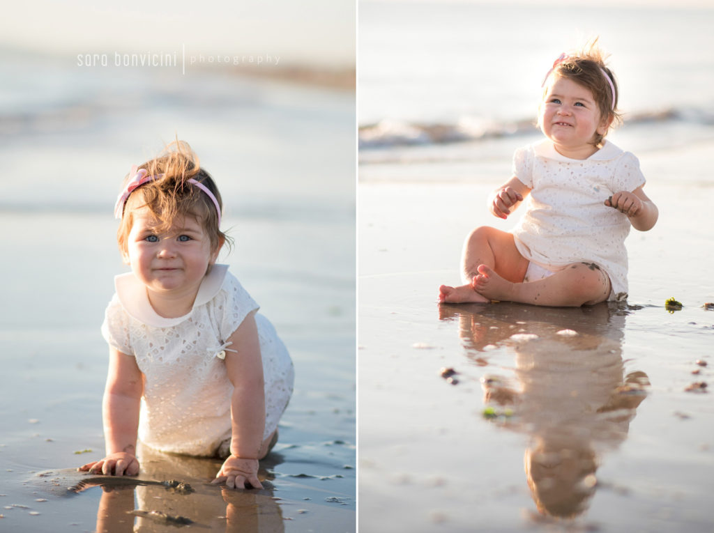 bimbi fotografati al mare 